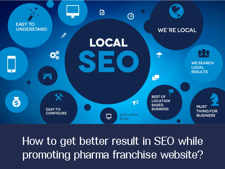How to get better result in SEO while promoting pharma franchise website